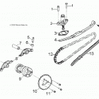 A19YAK11B7/B6/N7/N6 OUTLAW 110 Engine, cam chain - a19yak11b7  /  b6  /  n7  /  n6 (49a...