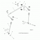 A18DAA50B7 ACE 500 SOHC Suspension, stabilizer bar, rear - a18daa50b7 (100613)