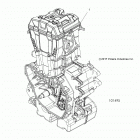 A18DAE57B2 ACE 570 Engine, long block - a18dae57b2 (101495)