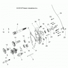 A18HAA15B7/B2 ACE 150 EFI, 501S, INDY Drive train, main gearcase - a18haa15b7  /  b2 (101162)