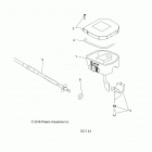 A18S6E57B1 570 SPORTSMAN 6X6 Steering, controls, throttle asm. and cable - a18s6e57b1...