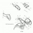 A18SDA57F1/SDE57F1 SPORTSMAN 570 TOURING EPS EU Body, front cab and side panels - a18sda57f1  /  sde57f1...