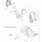 A18SDA57F1/SDE57F1 SPORTSMAN 570 TOURING EPS EU Body, seat - a18sda57f1  /  sde57f1