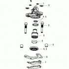 A18SDA57F1/SDE57F1 SPORTSMAN 570 TOURING EPS EU Brakes, brake caliper, rear - a18sda57f1  /  sde57f1 (49...