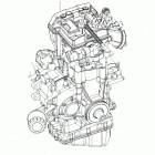 A18SDA57F1/SDE57F1 SPORTSMAN 570 TOURING EPS EU Engine, long block - a18sda57f1  /  sde57f1 (49atvlb14sp...