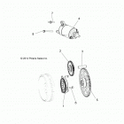 A18SEA57B1/7/9/L2/L5/L7/E57B1/7/9/F57B8 SPORTSMAN 570 EFI Engine, starter drive - a18sea57b1  /  7  /  9  /  l2  /...