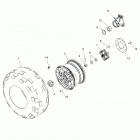 A18SHE57FS SPORTSMAN 570 EPS EU SP Wheels, rear tire and brake disc - a18she57fs (49atvwhee...