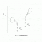 A18SUE57N5 SPORTSMAN 570 EFI UTE Body, mirrors - a18sue57n5 (49atvmirrors14sp850f)