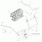 A18SVA85B5 SCRAMBLER 850 Engine, cooling system - a18sva85b5 (49atvcool13850scram...