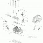 A18SVA85B5 SCRAMBLER 850 Engine, cylinder head, cam and valves - a18sva85b5 (49at...