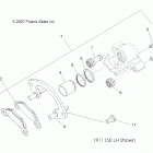 A18SVA85B5 SCRAMBLER 850 Brakes, front caliper - a18sva85b5 (49atvbrakefrt09q60)