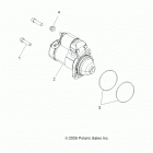 A18SVA85B5 SCRAMBLER 850 Engine, starting system - a18sva85b5 (49atvstarter09spxp...