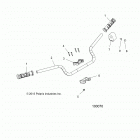 A18SVA85B5 SCRAMBLER 850 Steering, handlebar and controls - a18sva85b5 (100070)