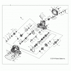 A18SVE95FR SCRAMBLER XP 1000 EU Drive train, main gearcase - a18sve95fr