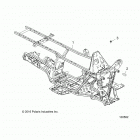 A18SWE57B1 SPORTSMAN 570 EFI X2 EPS Chassis, frame - a18swe57b1 (100582)