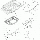A18SWE57F1 SPORTSMAN 570 X2 EPS EU Body, rear box frame and pivot - a18swe57f1 (49atvbox155...