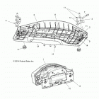 A18SWE57F1 SPORTSMAN 570 X2 EPS EU Body, seat, passenger, bottom - a18swe57f1 (49atvseatbot...