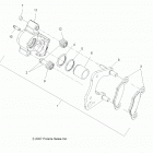 A18SWE57F1 SPORTSMAN 570 X2 EPS EU Brakes, brake caliper, front - a18swe57f1