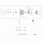 A18SXA85B1/B7/SXE85BM/BS/B9 SPORTSMAN 850 SP Drive train, primary clutch - a18sxa85b1  /  b7  /  sxe8...