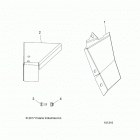 A18SXN85A8 SPORTSMAN 850 HIGH LIFTER Body, heat shields - a18sxn85a8