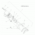 A18SXS95CC/CR/EC/ER SPORTSMAN 1000 XP TRACTOR Brakes, rear caliper - a18sxs95cc  /  cr  /  ec  /  er