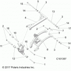 A18SXS95CC/CR/EC/ER SPORTSMAN 1000 XP TRACTOR Suspension, rear - a18sxs95cc  /  cr  /  ec  /  er (c101...