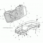 A18SYE85BB 850 SPORTSMAN TOURING SP Body, front cargo box - a18sye85bb (49atvbox11sp850)