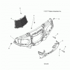 A18SYS95CU/EU SPORTSMAN TOURING TRACTOR 1000 Body, front bumper and mounting - a18sys95cu  /  eu (101...