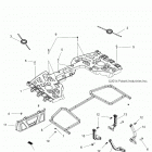 A18SYS95CU/EU SPORTSMAN TOURING TRACTOR 1000 Body, rear rack asm. - a18sys95cu  /  eu (49atvrackmtgrr...