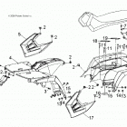 A18YAF11B5/N5 SPORTSMAN 110 Body, cab and seat - a18yaf11b5  /  n5 (49atvcab07sprt90...