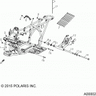 A18YAF11B5/N5 SPORTSMAN 110 Chassis, frame - a18yaf11b5  /  n5 (a00002)