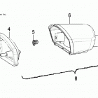 A18YAF11B5/N5 SPORTSMAN 110 Electrical, taillight - a18yaf11b5  /  n5 (49atvheadligh...