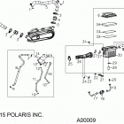 A18YAK11N4/N6/B4/B6 OUTLAW 110 Engine, air intake system - a18yak11n4  /  n6  /  b4  / ...