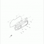 A18YAK11N4/N6/B4/B6 OUTLAW 110 Engine, clutch cover - a18yak11n4  /  n6  /  b4  /  b6 (...
