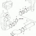 LT-A500X Belt cooling duct