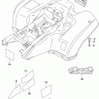 LT-A500X Rear fender (lt-a500xl8 p28)