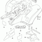 LT-A750,XP Rear fender (lt-a750xpbl8 p28)