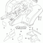 LT-A750,XP Rear fender (lt-a750xpbl8 p33)