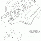 LT-A750,XP Rear fender (lt-a750xpl8 p28)