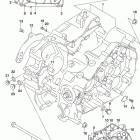 LT-F400F Картер двигателя