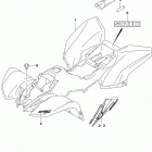 LT-Z50 Frame center cover