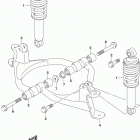 LT-Z50 Suspension arm