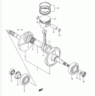 LT230E Quad Runner КОЛЕНЧАТЫЙ ВАЛ