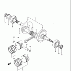 LT-F250 Quad Runner 1988-1996 КОЛЕНЧАТЫЙ ВАЛ