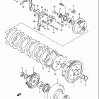 LT160E Quad Runner 1989-1992 Сцепление
