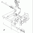 LT160E Quad Runner 1989-1992 Маятник задний