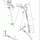 LT250R Quad Racer 1985-1992 Rear master cylinder (model f)