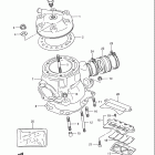 LT250R Quad Racer 1985-1992 Cylinder (model f / g)