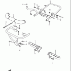 LT250R Quad Racer 1985-1992 Footrest (model f / g)