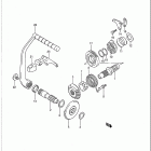 LT250S Quad Sport 1989-1990 Кик стартер